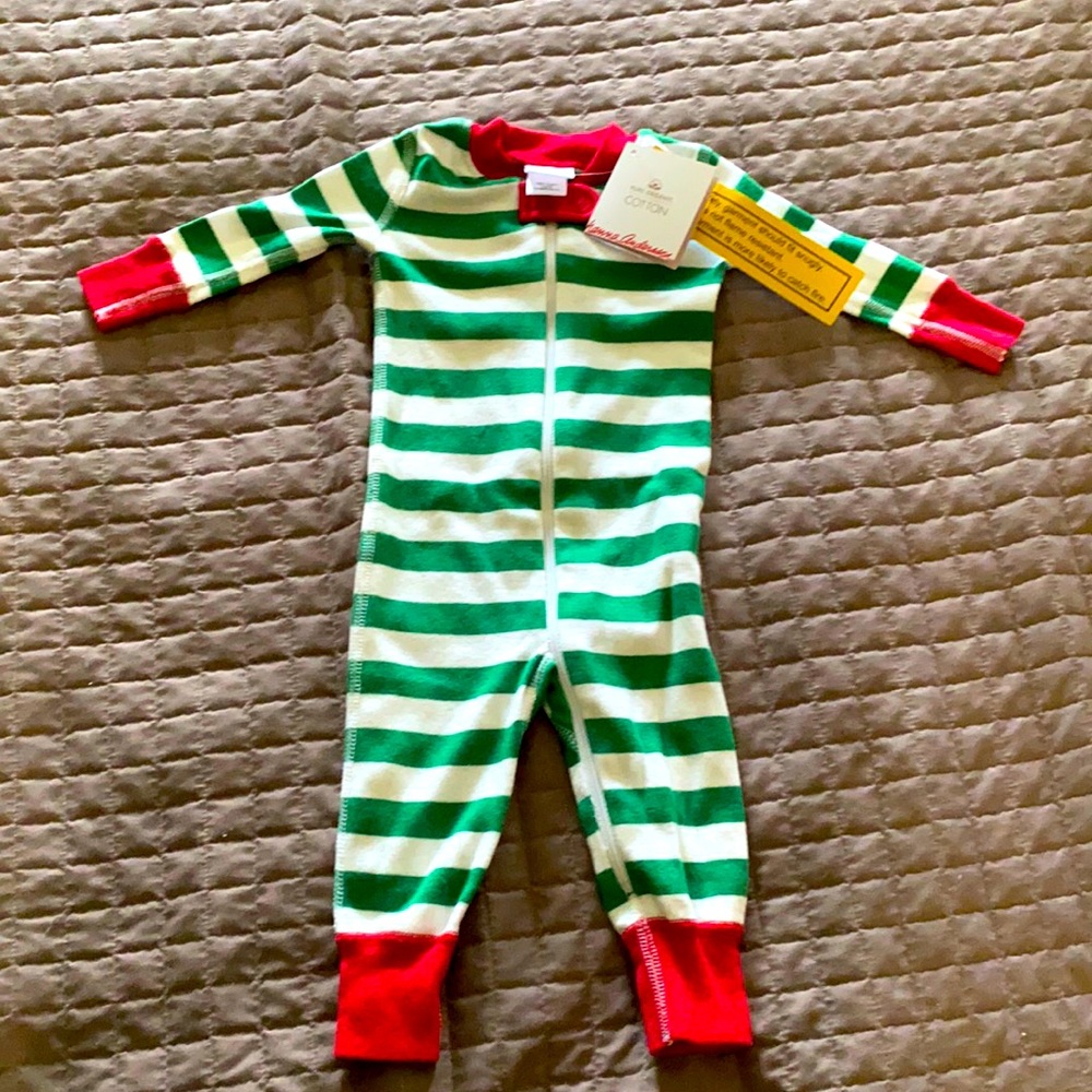 BNWT Hanna Andersson Christmas Pjs 3-6mos